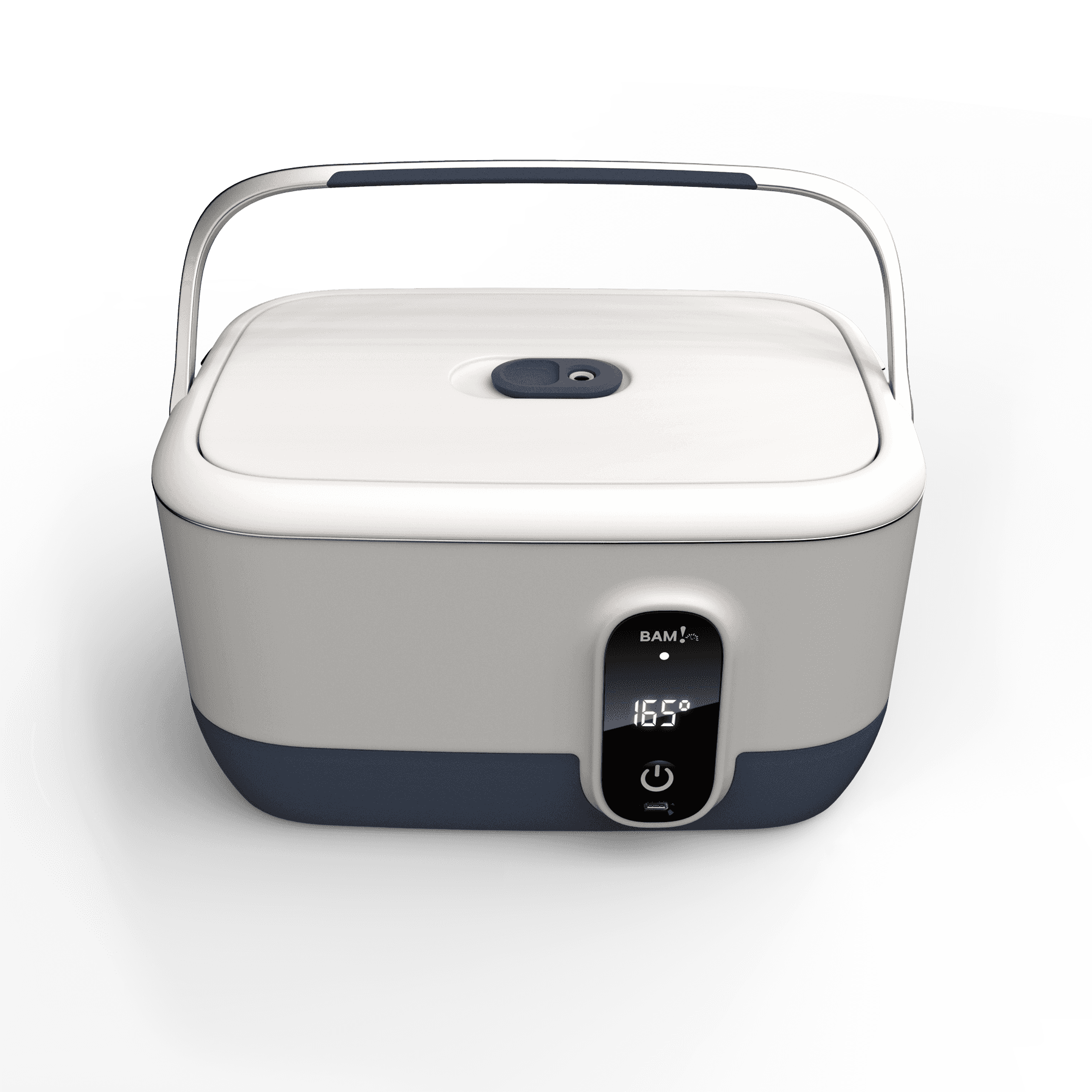 BAM! self-heating food container